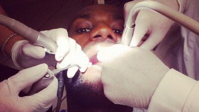 LeBron James dentist