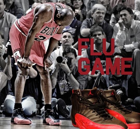 the flu game shoes