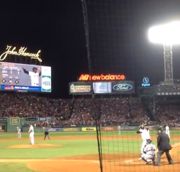 Incredible footage of David Ortiz's game-tying grand slam from inside  Fenway Park