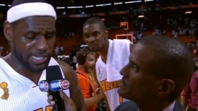 Chris Bosh videobomb