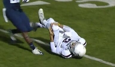 Johnny Manziel left knee injury