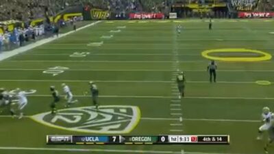 Rodney Hardrick punt fake