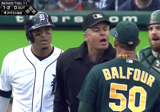 Grant Balfour, Victor Martinez trade F-bombs in fight (Video)