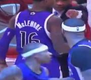 DeMarcus Cousins won't let teammate Isaiah Thomas shake Chris Paul's ...