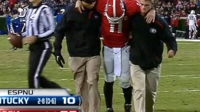 Aaron Murray leg injury