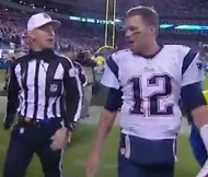 Tom Brady angry over referee's game-ending call