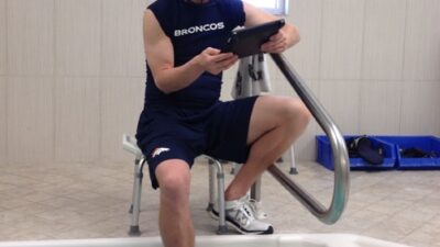 Peyton Manning cold tub