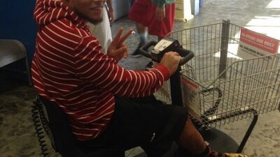 Tyrann Mathieu scooter