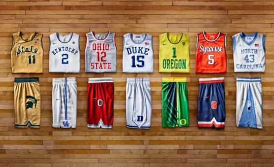 Nike unveils throwback college uniforms 