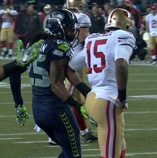 Richard Sherman takes shot at Michael Crabtree with autographed picture