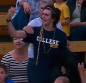 crazy UCSB fan