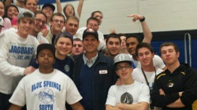 Jim Harbaugh Blue Springs South