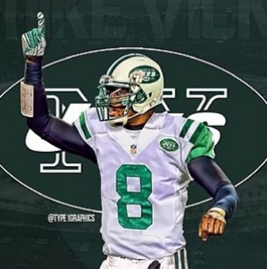 Michael Vick to wear No. 8 with Jets