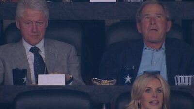 Candice Romo Bill Clinton George W Bush