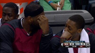 LeBron James Heat warmups