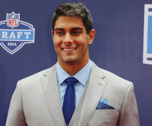 jimmy garoppolo rookie year