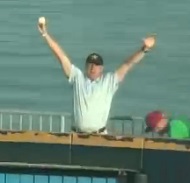 Marty Gregor home run catch
