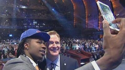 Sammy Watkins selfie Goodell