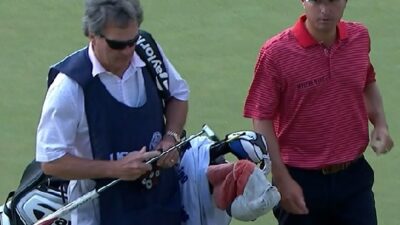 Kevin Kisner father caddie
