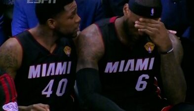 LeBron James Udonis Haslem