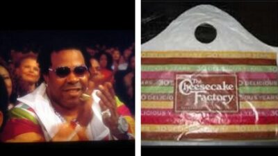 Busta Rhymes Cheesecake Factory