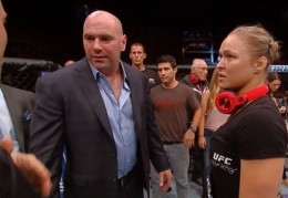 Joe Rogan Asked Ronda Rousey About UFC 176 And Dana White Is Ticked (Video)