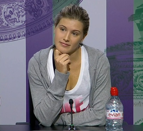 Genie Bouchard is still hanging out with that Super Bowl bet guy