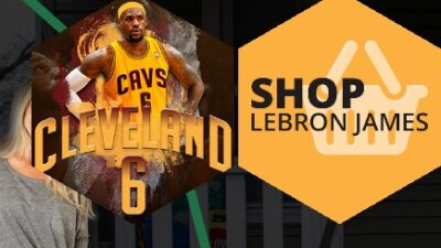 LeBron James Cavs 6 jersey