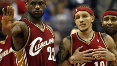 LeBron James Delonte West