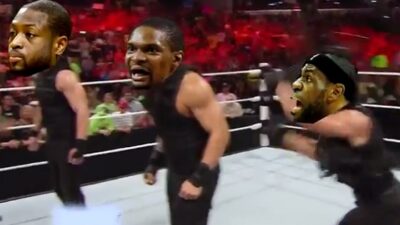 LeBron James WWE chair