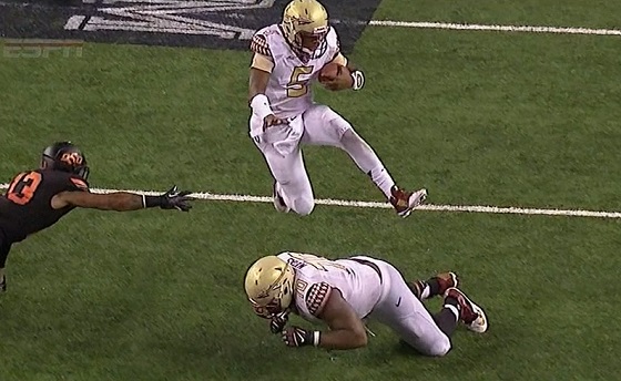 Jameis Winston hurdle