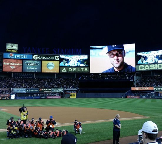 Derek Jeter storybook last game Yankee Stadium