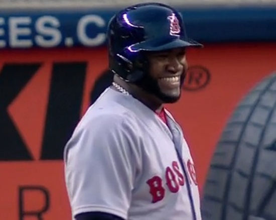 Red Sox carve massive David Ortiz portrait into Fenway Park