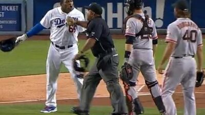 Yasiel Puig Madison Bumgarner