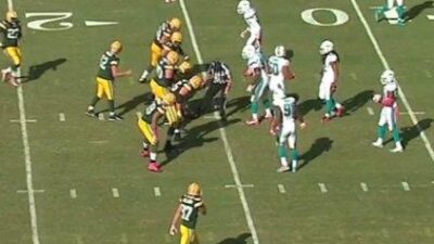 Aaron Rodgers fake spike