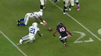 DeAndre Hopkins fumble