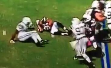 Donald Brown hit