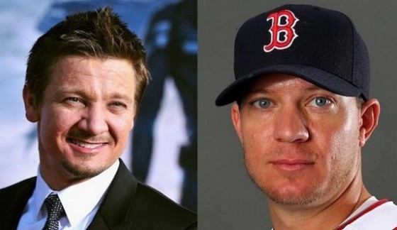 Jake Peavy totally looks like Jeremy Renner