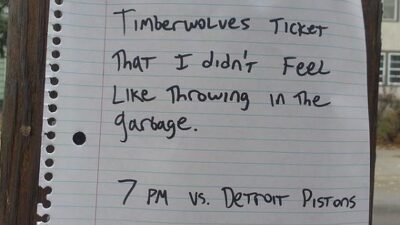 Timberwolves ticket giveaway