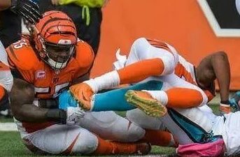 Vontaze Burfict Greg Olsen ankle