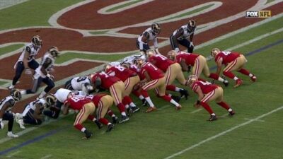 Colin Kaepernick fumble