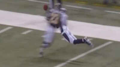 Emmanuel Sanders hit