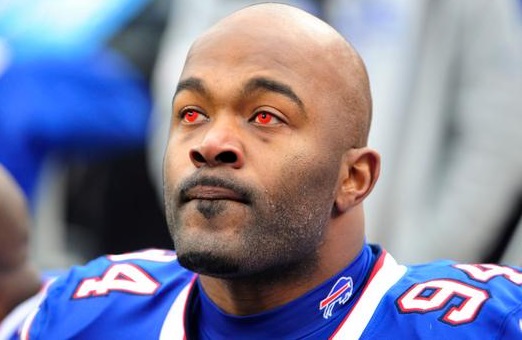 Mario Williams red eyes contacts
