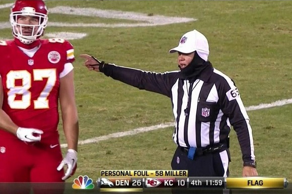 Travis Kelce gesture