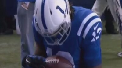 TY Hilton baby celebration