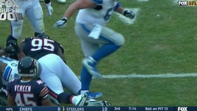 Dominic Raiola stomp