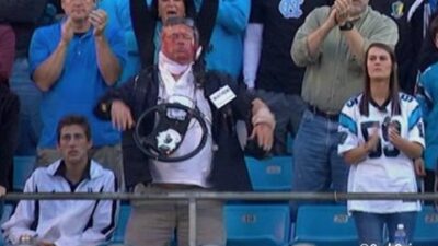 Cam Newton fan car accident