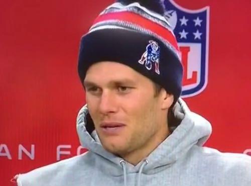 tom brady winter hat