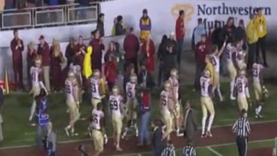 Florida State shaking hands