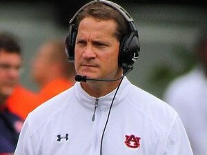 Gene Chizik in Auburn gear